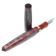 Load image into Gallery viewer, Red Planet 2 Glenwood Loft Bespoke Fountain Pen JoWo/Bock #6
