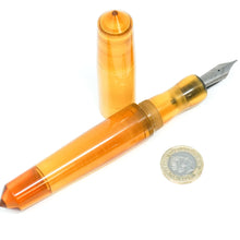 Load image into Gallery viewer, Ultem Spreadbury XL Super Custom #8 Loft Bespoke Fountain Pen - Bock #8 (NO NIB)
