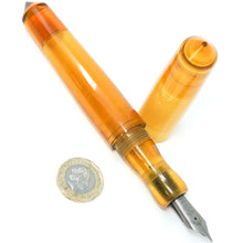 Load image into Gallery viewer, Ultem Spreadbury XL Super Custom #8 Loft Bespoke Fountain Pen - Bock #8 (NO NIB)