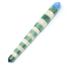 Load image into Gallery viewer, Tuscany Stripe Kingsbury Loft Bespoke Fountain Pen JoWo/Bock #6