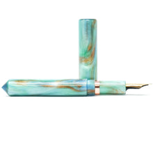 Load image into Gallery viewer, Oxidised Copper Paddington XL Grand Loft Bespoke Fountain Pen JoWo/Bock #6