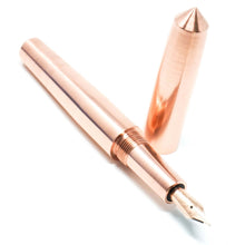 Load image into Gallery viewer, Copper ('Rose Gold') Spreadbury Loft Bespoke Fountain Pen JoWo/Bock #6
