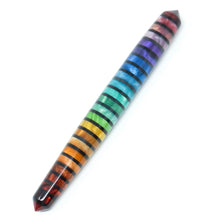 Load image into Gallery viewer, Jewel Tone Stripe Spreadbury Rainbow Loft Bespoke Fountain Pen JoWo/Bock #6