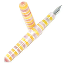 Load image into Gallery viewer, Yellow Ribbons Spreadbury Loft Bespoke Fountain Pen JoWo/Bock #6