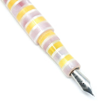 Load image into Gallery viewer, Yellow Ribbons Spreadbury Loft Bespoke Fountain Pen JoWo/Bock #6