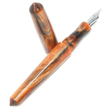 Load image into Gallery viewer, Antique Copper & Black Spreadbury Loft Bespoke Fountain Pen JoWo/Bock #6