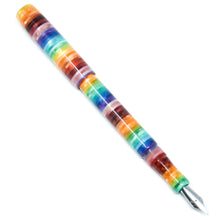 Load image into Gallery viewer, Jelly Bean 3 Highworth Rainbow Loft Bespoke Fountain Pen JoWo/Bock #6