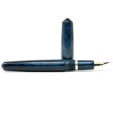 Load image into Gallery viewer, Enhanced Indigo & Blue Kingsbury Loft Bespoke Fountain Pen JoWo/Bock #6