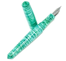 Load image into Gallery viewer, Green Green Grass Spreadbury Loft Bespoke Fountain Pen JoWo/Bock #6