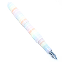 Load image into Gallery viewer, Pastel Tone Stripe Spreadbury Loft Bespoke Fountain Pen JoWo/Bock #6