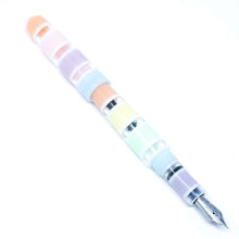 Load image into Gallery viewer, Pastel Window Stripe Spreadbury Loft Bespoke Fountain Pen JoWo/Bock #6