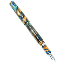 Load image into Gallery viewer, Golden Ocean 2 Skye Loft Bespoke Fountain Pen JoWo/Bock #6