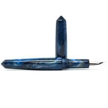 Load image into Gallery viewer, Stormy Night Sky Spreadbury Loft Bespoke Fountain Pen JoWo/Bock #6