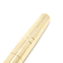 Load image into Gallery viewer, Brass ('Gold') Hammered Langley Loft Bespoke Fountain Pen JoWo/Bock #6