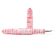 Load image into Gallery viewer, Striped Candy Spreadbury Loft Bespoke Fountain Pen JoWo/Bock #6