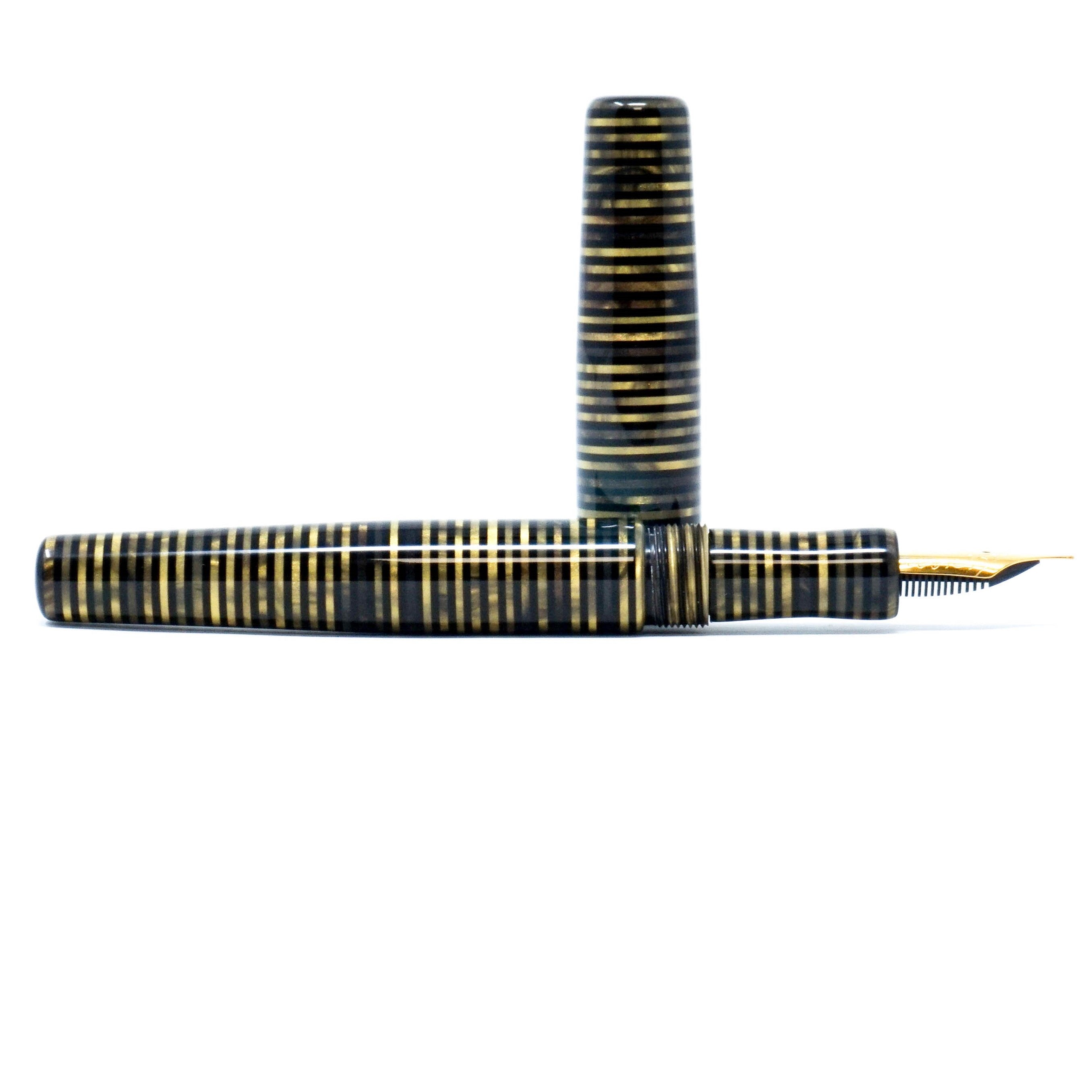 Tribute to 'Parker Vacumatic' Golden Loft Bespoke Fountain Pen JoWo/Bock #6
