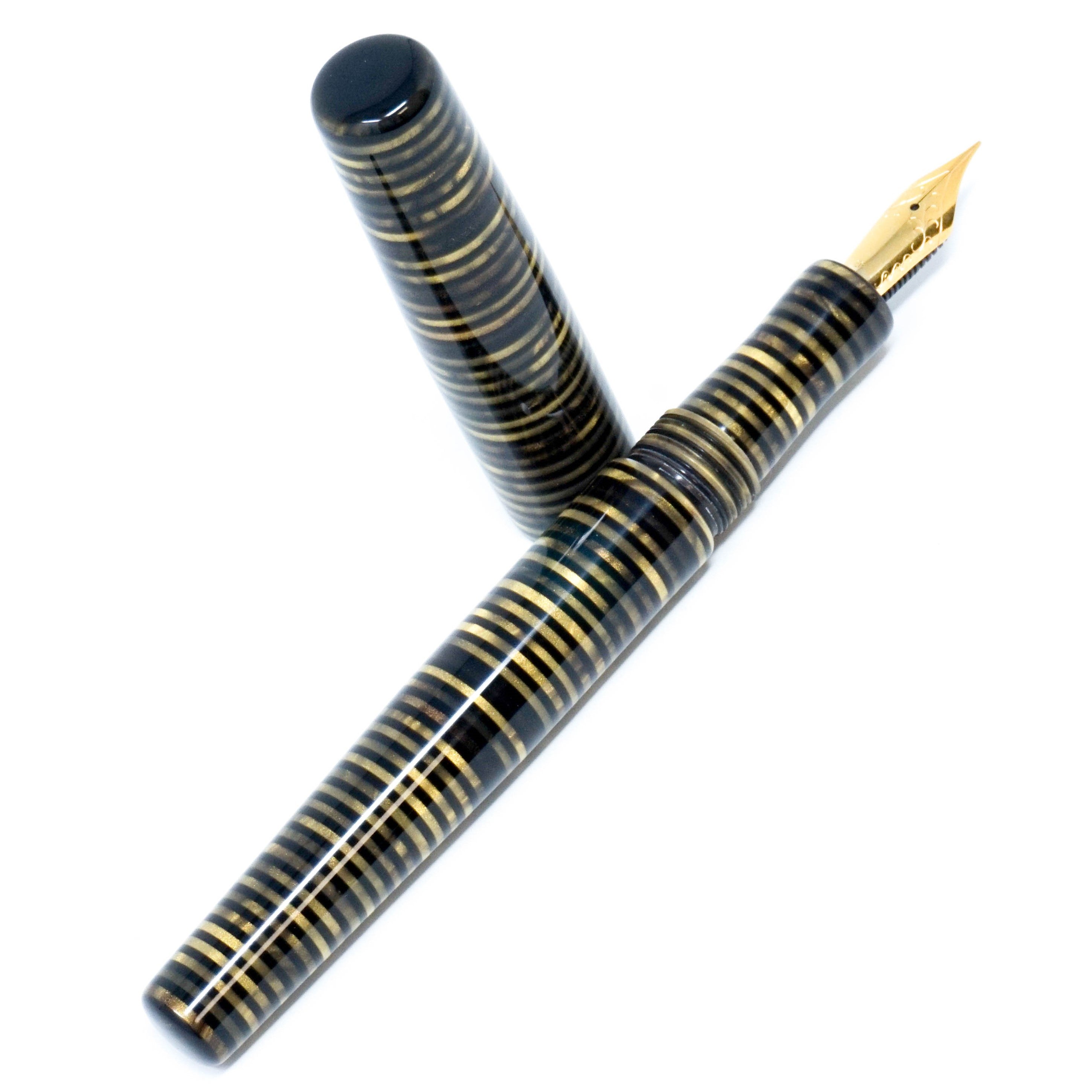 Tribute to 'Parker Vacumatic' Golden Loft Bespoke Fountain Pen JoWo/Bock #6