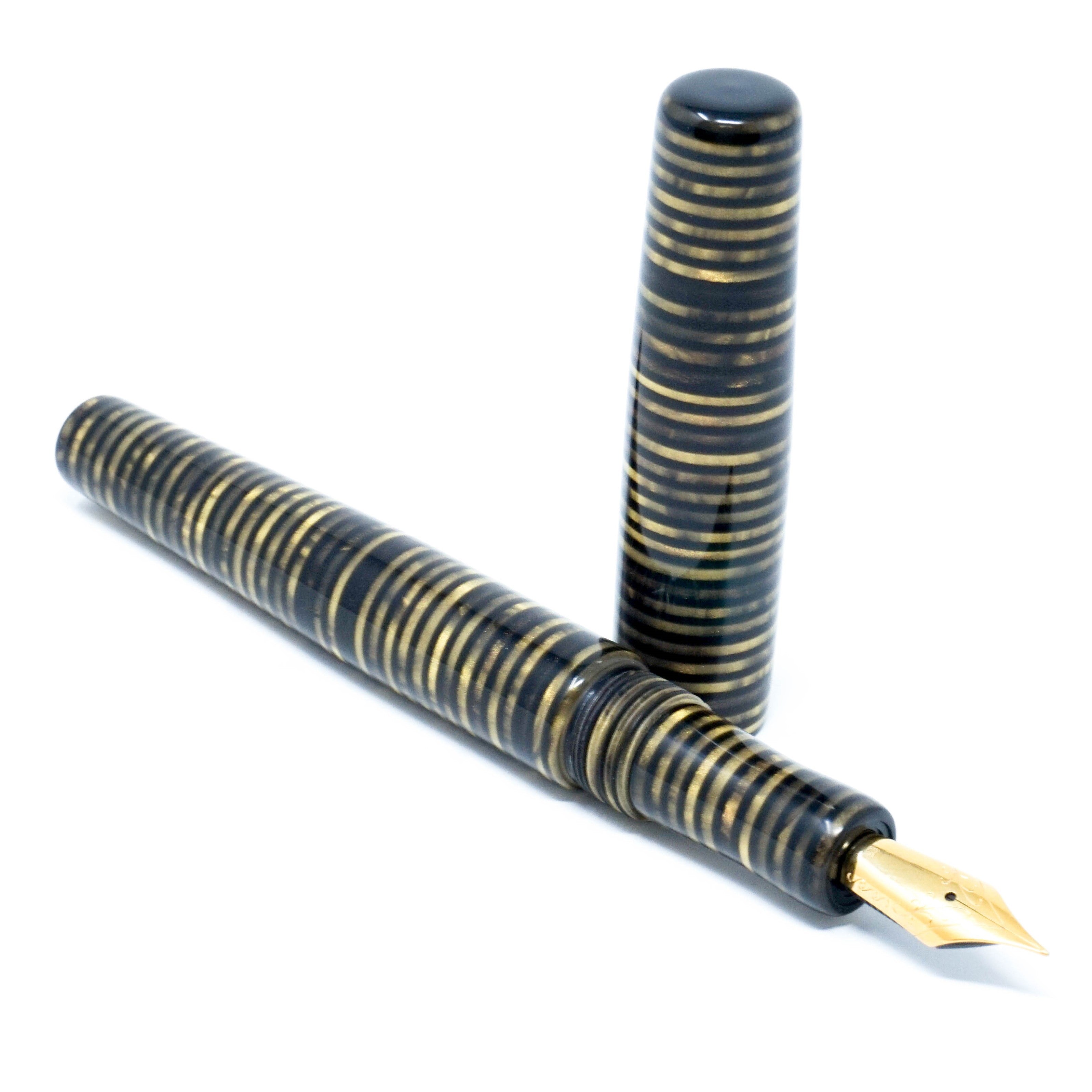 Tribute to 'Parker Vacumatic' Golden Loft Bespoke Fountain Pen JoWo/Bock #6