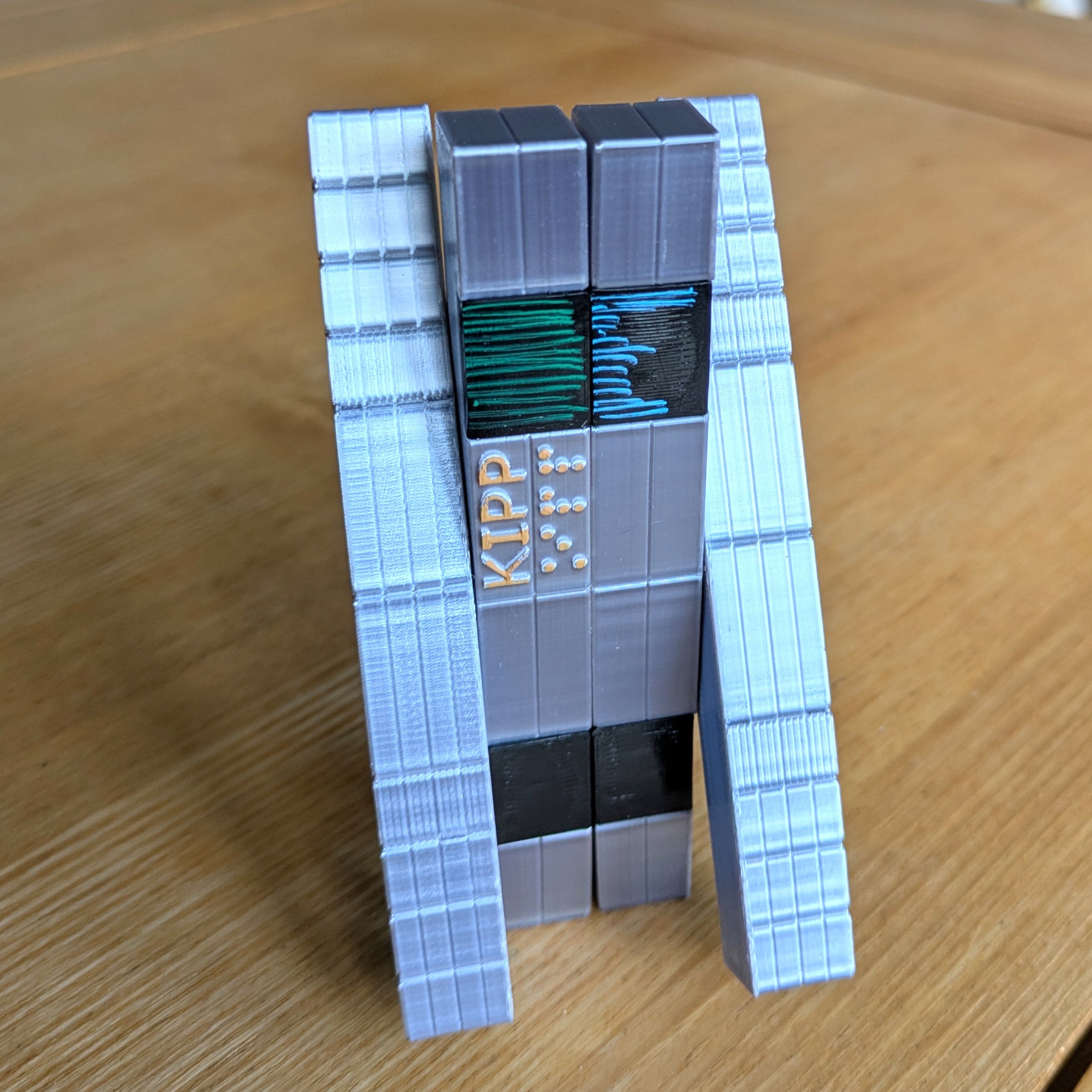 Interstellar Movie - TARS, CASE, & KIPP Robot Custom Model Figure Adjustable Collectable