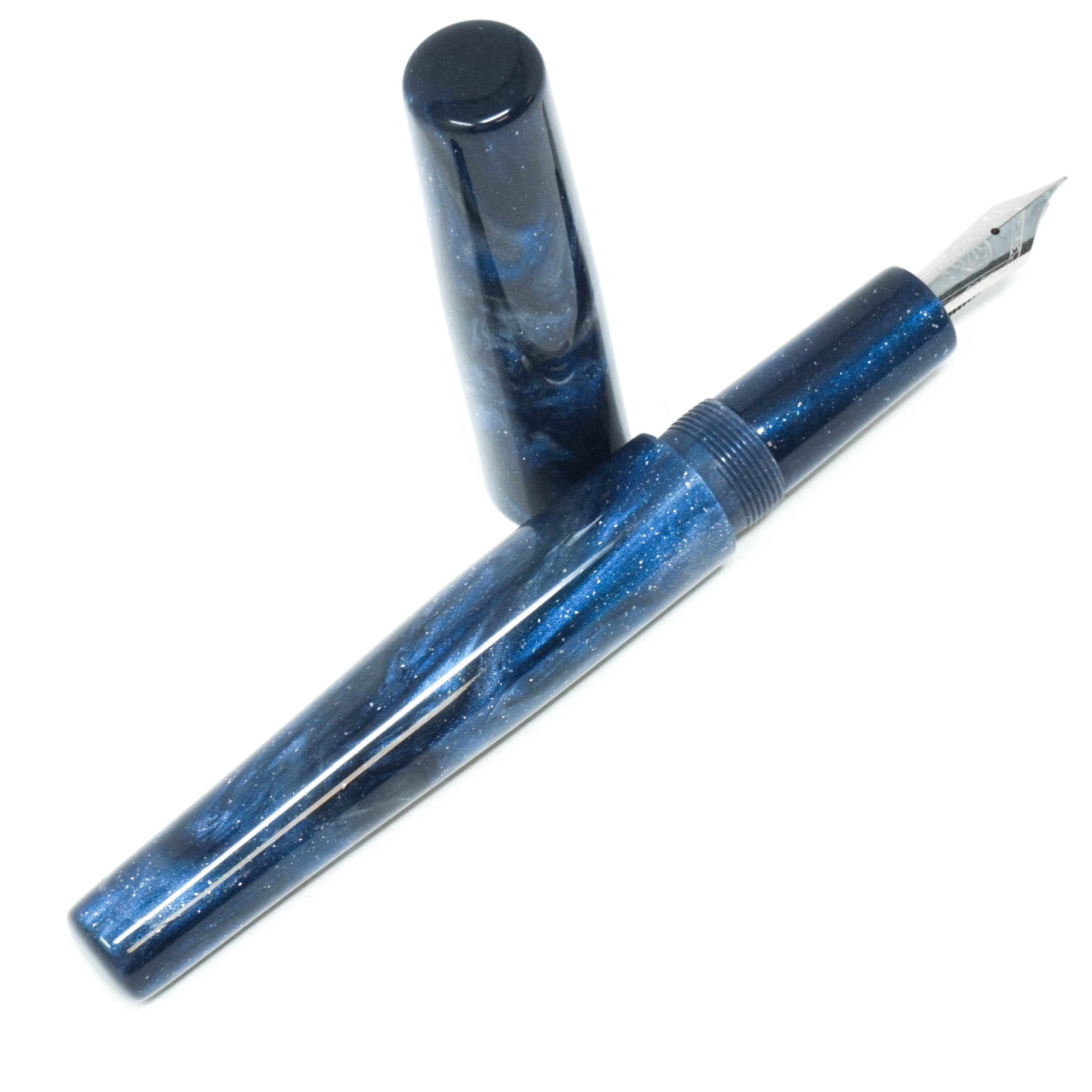 Stormy Night Sky XL Langley Loft Bespoke Fountain Pen JoWo/Bock #6