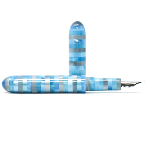 Blue Caterpillar Islay Loft Bespoke Fountain Pen JoWo/Bock #6