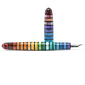 Jewel Tone Stripe 5 Winchester Rainbow Loft Bespoke Fountain Pen JoWo/Bock #6