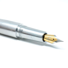 Load image into Gallery viewer, Aluminium (&#39;Silver&#39;) Spreadbury Loft Bespoke Fountain Pen JoWo/Bock #6