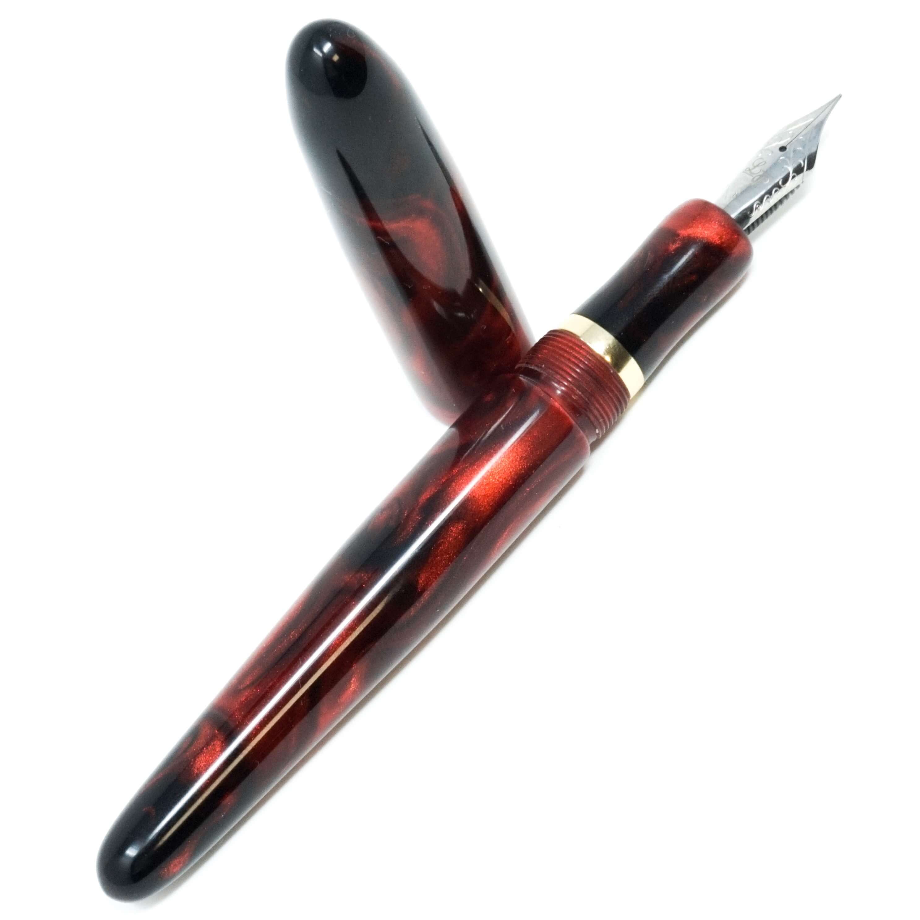 Crimson Sky Winchester XL Loft Bespoke Fountain Pen JoWo/Bock #6