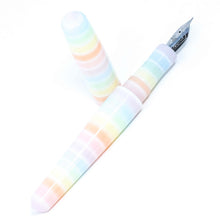 Load image into Gallery viewer, Pastel Tone Stripe Spreadbury Loft Bespoke Fountain Pen JoWo/Bock #6