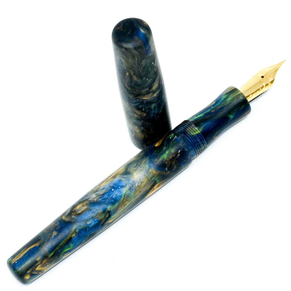 Dense Forest Wiltshire Loft Bespoke Fountain Pen JoWo/Bock #6