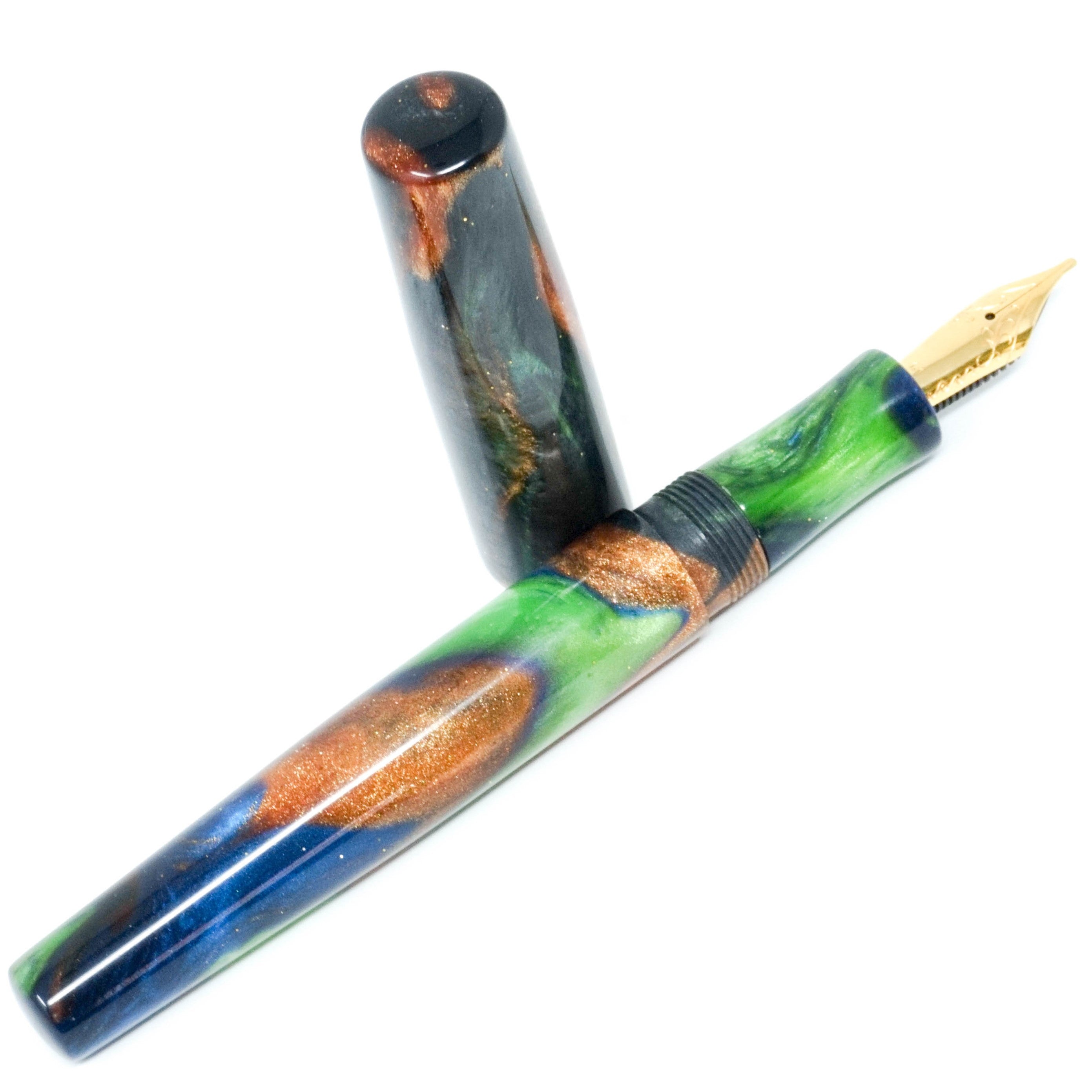 Forest Wiltshire Loft Bespoke Fountain Pen JoWo/Bock #6