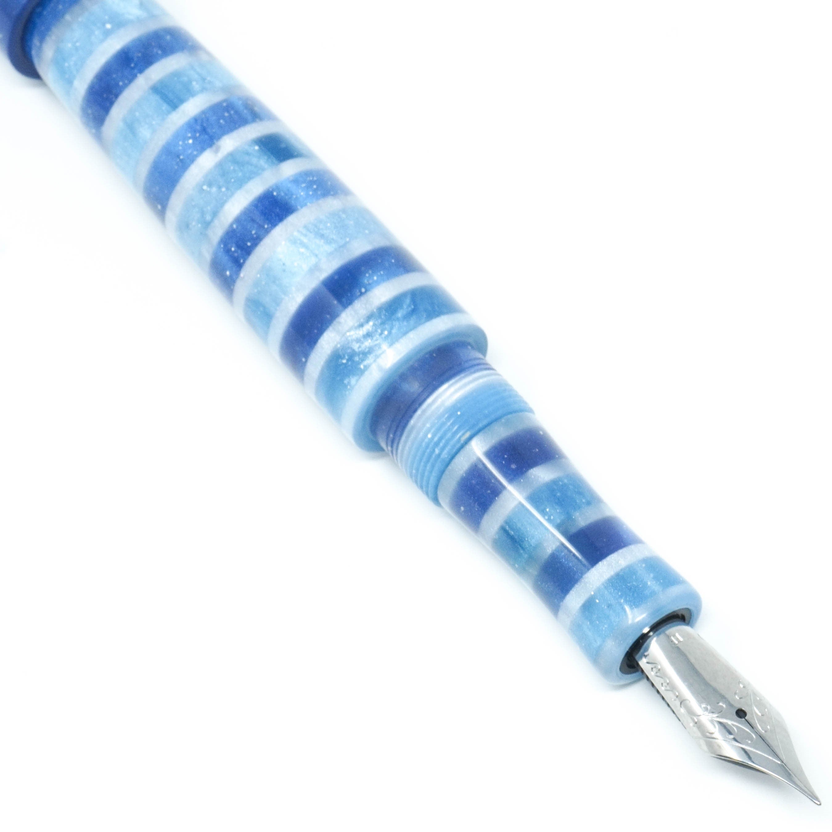 Summer Skies Spreadbury Loft Bespoke Fountain Pen JoWo/Bock #6