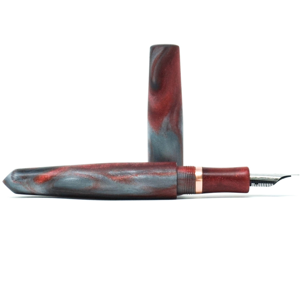 Red Planet Glenwood Loft Bespoke Fountain Pen JoWo/Bock #6